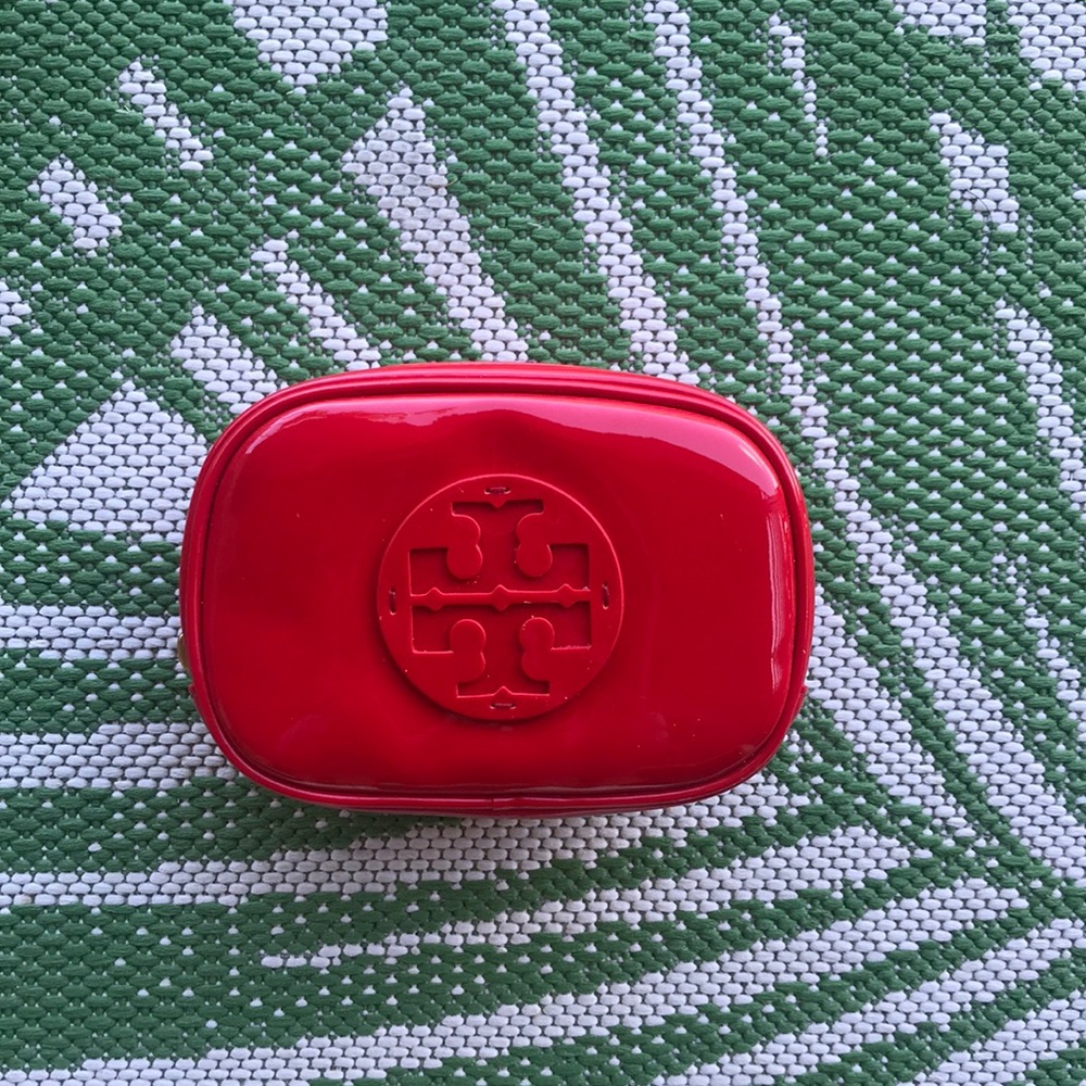 Red Tory Burch Pouch